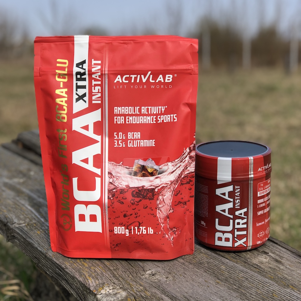 BCAA Xtra Instant 800 and 500